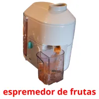 espremedor de frutas cartes flash