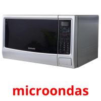 microondas picture flashcards