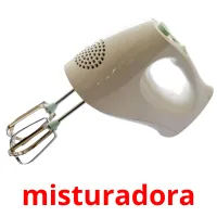 misturadora picture flashcards