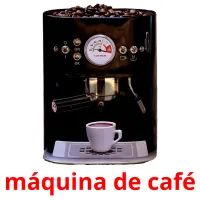 máquina de café picture flashcards