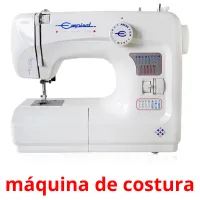 máquina de costura picture flashcards