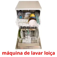 máquina de lavar loiça picture flashcards