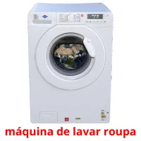 máquina de lavar roupa picture flashcards