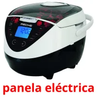 panela eléctrica picture flashcards