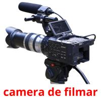 camera de filmar card for translate