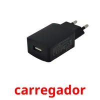 carregador cartões com imagens