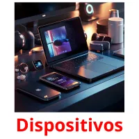 Dispositivos cartões com imagens