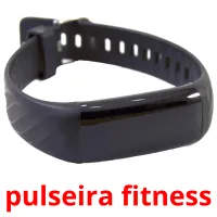 pulseira fitness Tarjetas didacticas