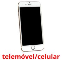 telemóvel/celular card for translate