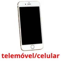 telemóvel/celular cartões com imagens