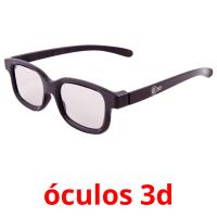 óculos 3d card for translate