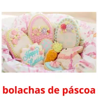 bolachas de páscoa cartões com imagens