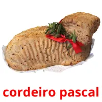 cordeiro pascal cartões com imagens