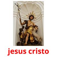 jesus cristo Tarjetas didacticas