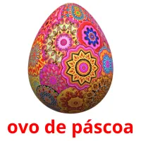 ovo de páscoa cartões com imagens