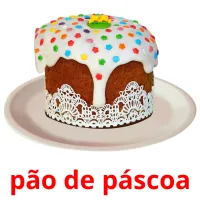 pão de páscoa cartões com imagens