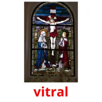 vitral cartões com imagens