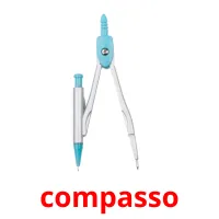 compasso cartões com imagens