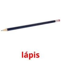 lápis picture flashcards