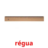 régua picture flashcards