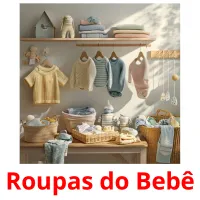 Roupas do Bebê picture flashcards