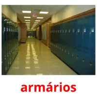 armários cartões com imagens