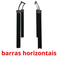 barras horizontais cartões com imagens