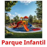 Parque Infantil cartões com imagens