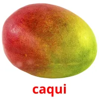 caqui flashcards illustrate