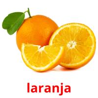 laranja picture flashcards