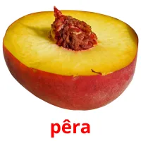 pêra flashcards illustrate