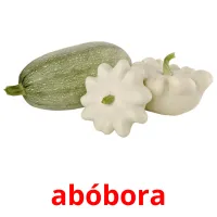 abóbora Tarjetas didacticas