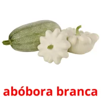 abóbora branca ansichtkaarten