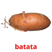 batata picture flashcards