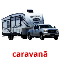 caravană picture flashcards