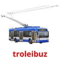 troleibuz picture flashcards