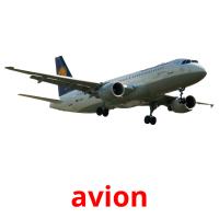 avion picture flashcards