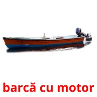 barcă cu motor ansichtkaarten