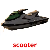 scooter ansichtkaarten