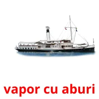 vapor cu aburi ansichtkaarten