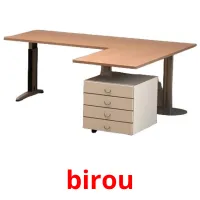 birou Bildkarteikarten