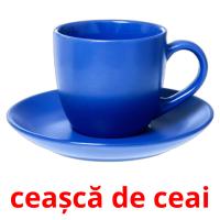 ceașcă de ceai Tarjetas didacticas
