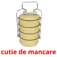 cutie de mancare ansichtkaarten