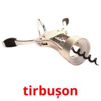 tirbușon picture flashcards