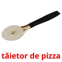 tăietor de pizza Tarjetas didacticas