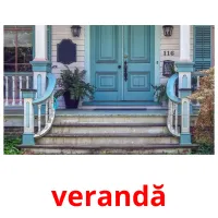 verandă Bildkarteikarten