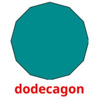 dodecagon flashcards illustrate