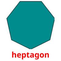 heptagon flashcards illustrate