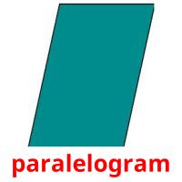 paralelogram Bildkarteikarten