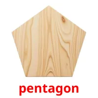 pentagon Bildkarteikarten